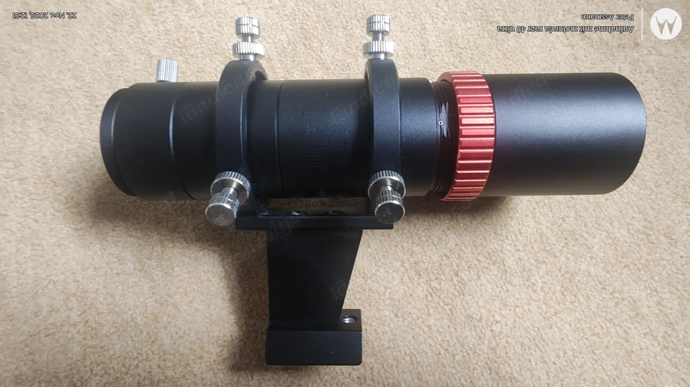 Astro Filter und Guiding Scope