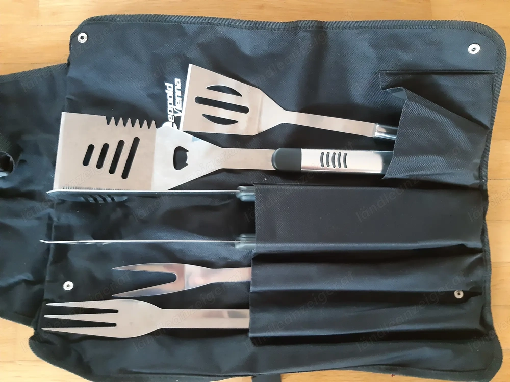 Grillbesteck zu verschenken