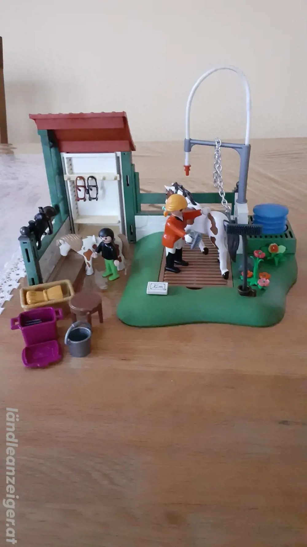 Playmobil Kim's Pferde Wasch Station 