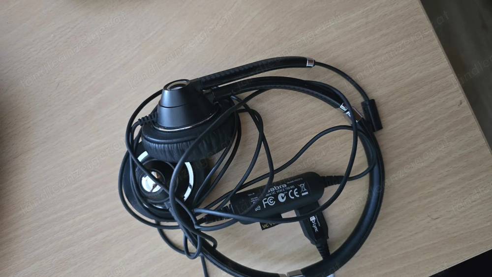 Jabra Headset HSC012 UC Voice 750 mit Hülle