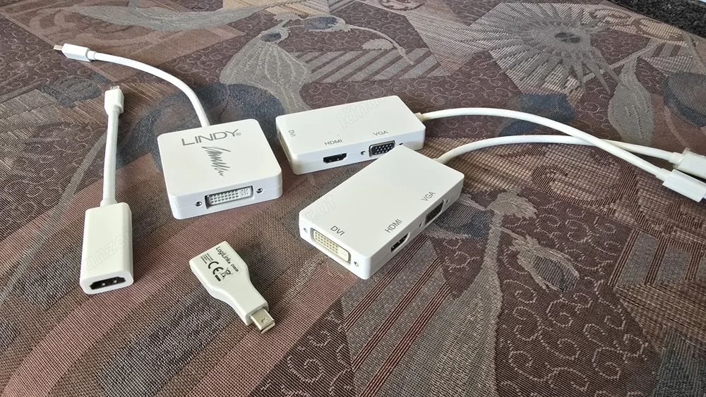 Diverse Lindy Mini-DP  DisplayPort-Adapter usw