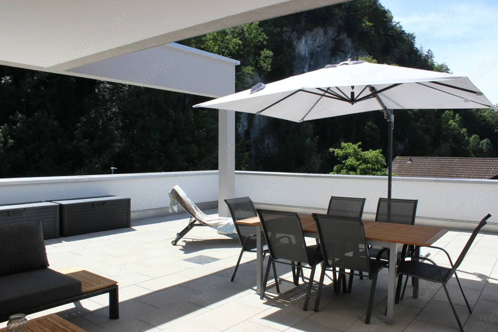 Tolle Penthouse Wohnung in Götzis mit riesiger Dachterrasse zu vermieten!