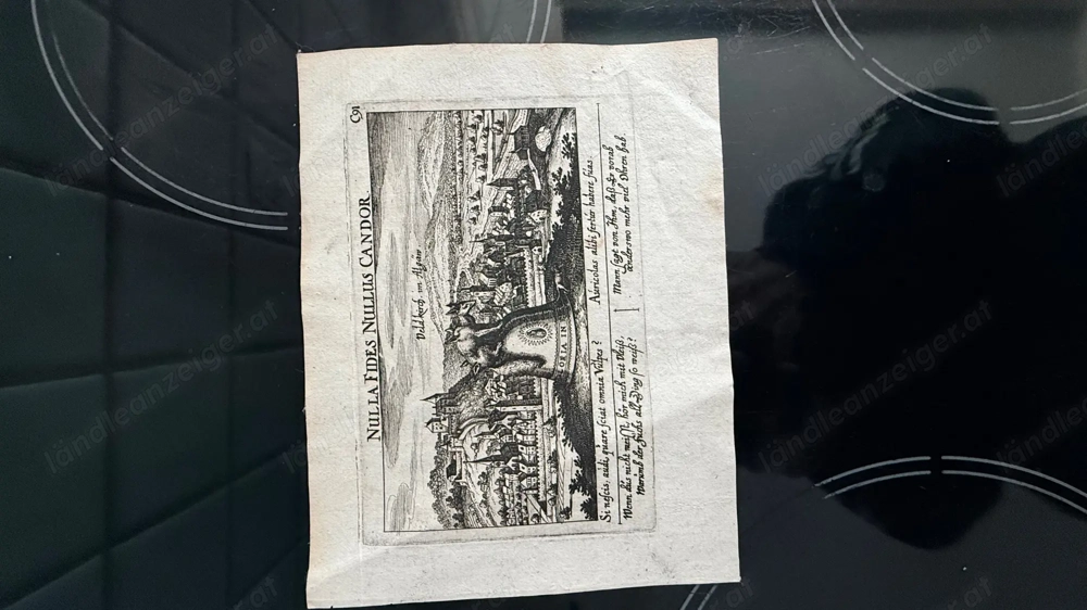 original Kupferstich Meisner 1678