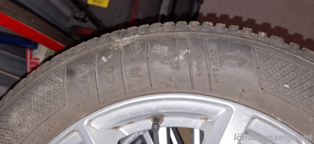 winterreifen mit Alufelgen