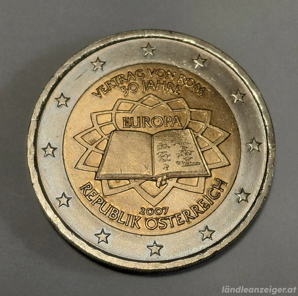 2 Euro Sondermünze 2007 Österreich 