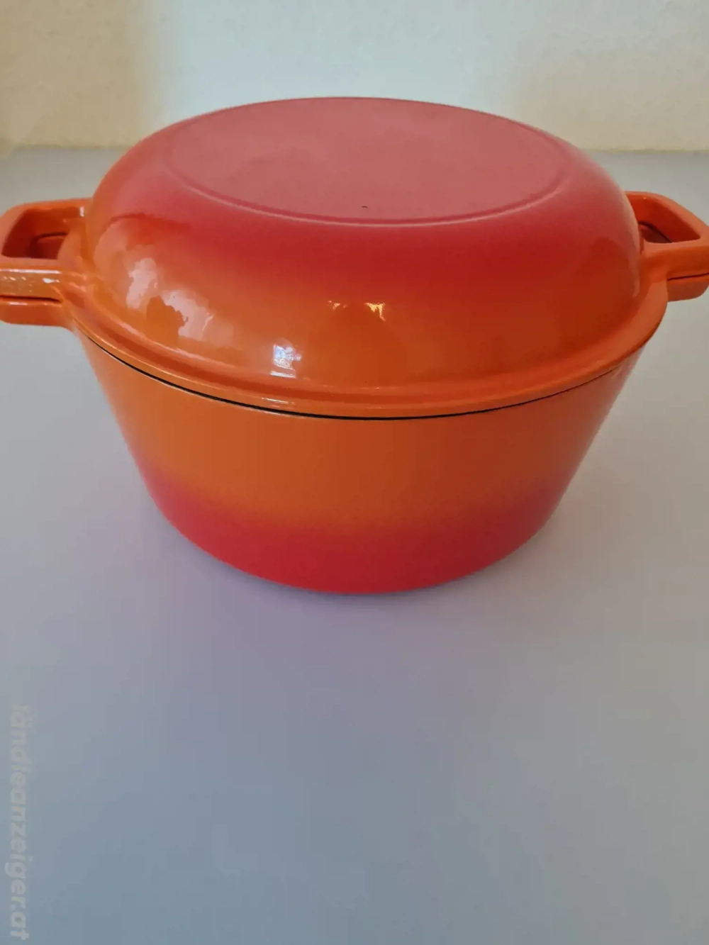 Gusseisen Emailtopf neu