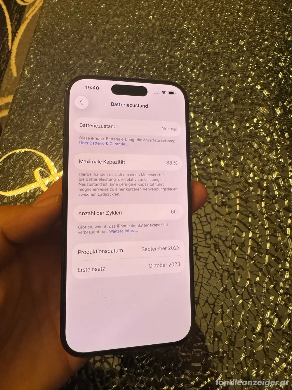 iphone 15 pro schwarz 