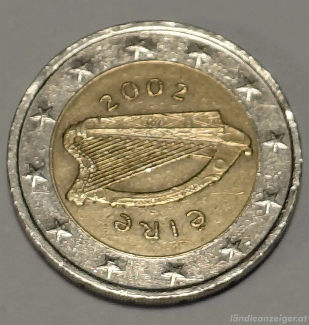 2 Euro Münze 2002 Eire