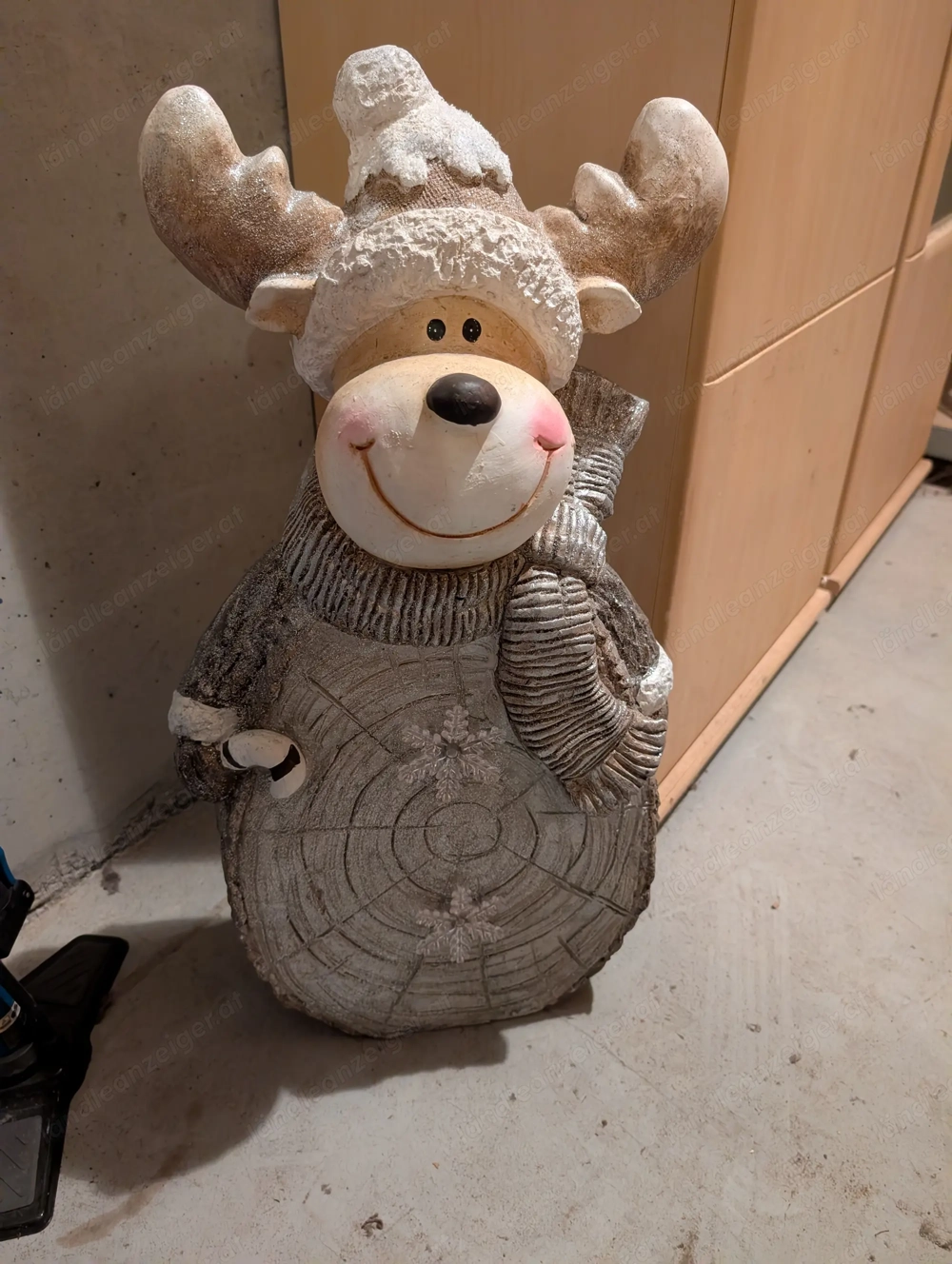 Weihnachtselch mit Beleuchtung