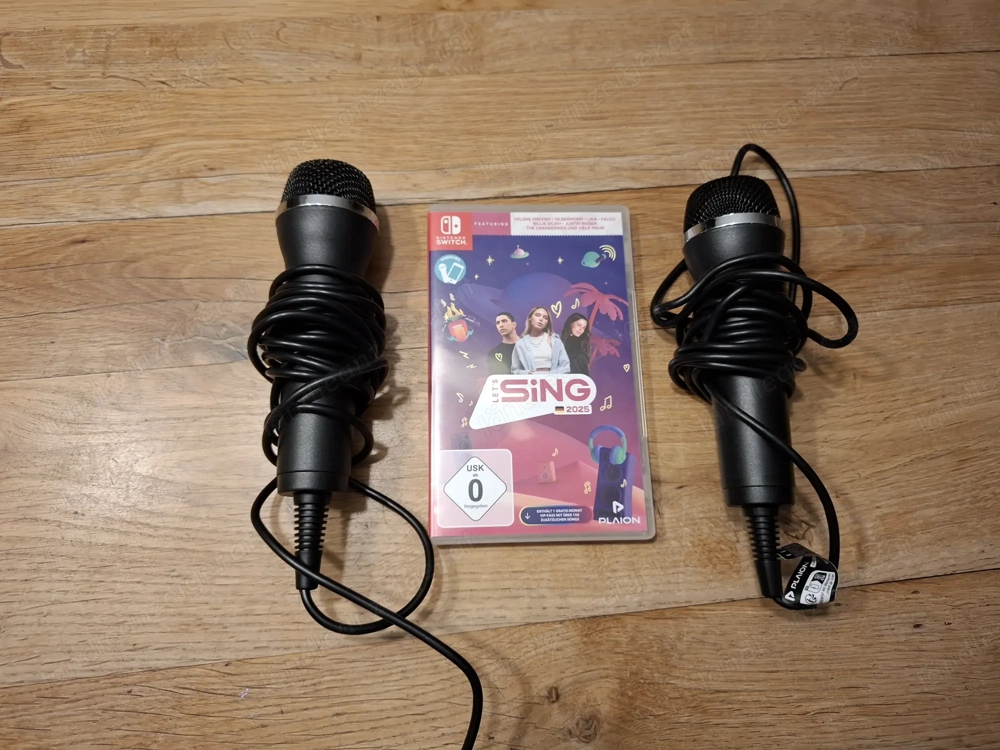 Let's sing switch Nintendo