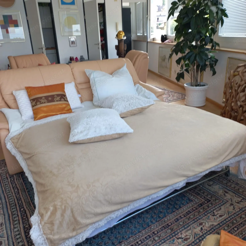 Echt leder couch 3 teilig