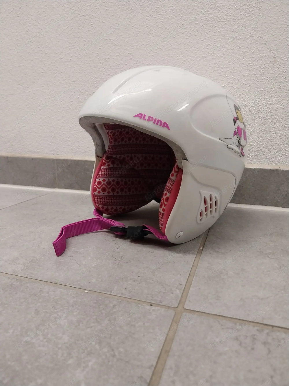 Kinder Schihelm Alpina mit Schibrille