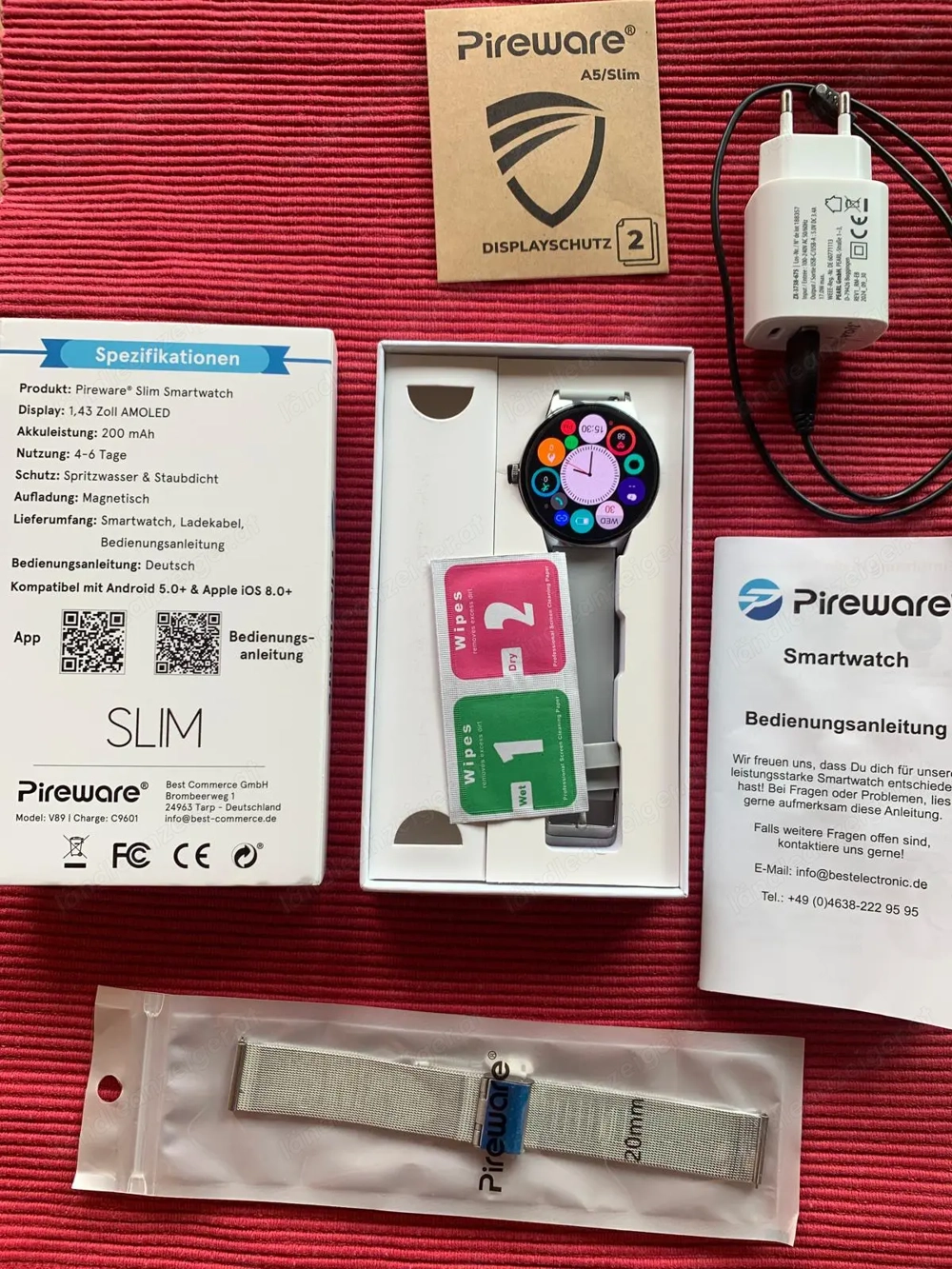 Smartwatch, neuwertig, kaum verwendet