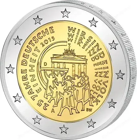 2 Euro Sondermünze 2015