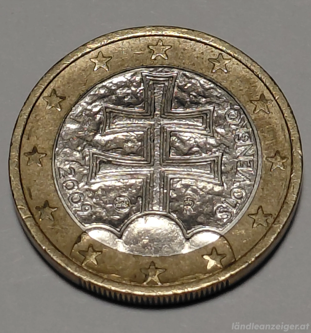 1 Euro Münze 2009 Slovensko 