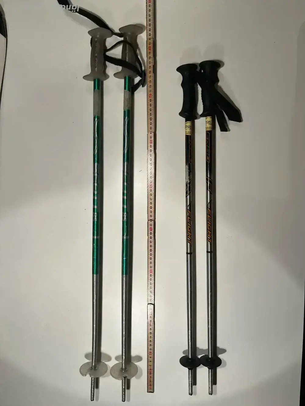 Skistöcke Kinder, 75 und 85 cm