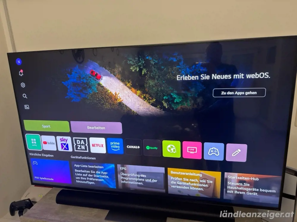 LG TV 75 Zoll 4k mit Garantie