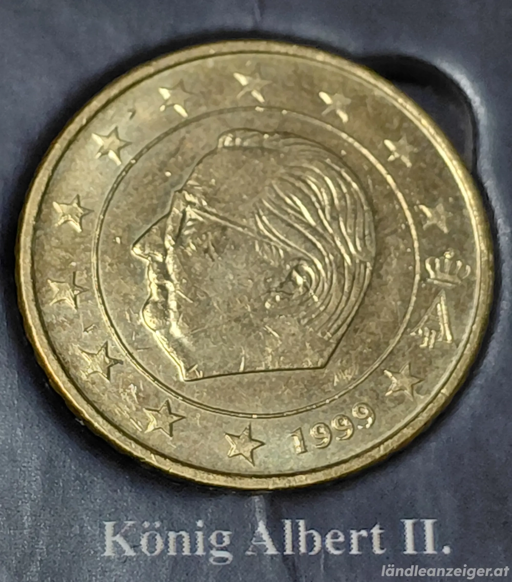50 cent Münze 1999 Belgien 