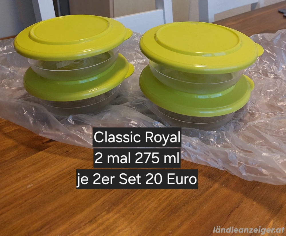 Classic Royal Tupperware NEU