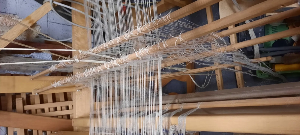 Habwebstuhl 150x150 cm.