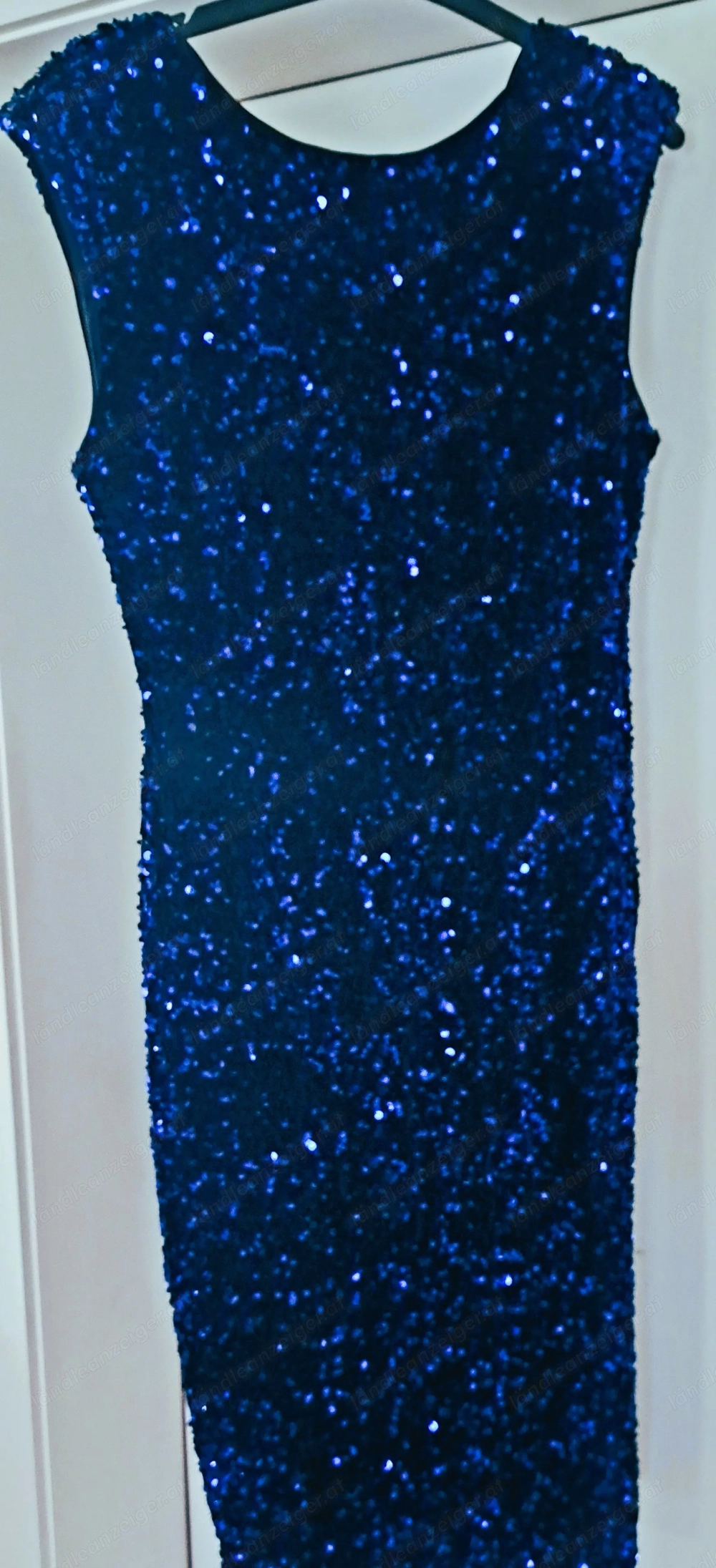 Damenabendkleid blau