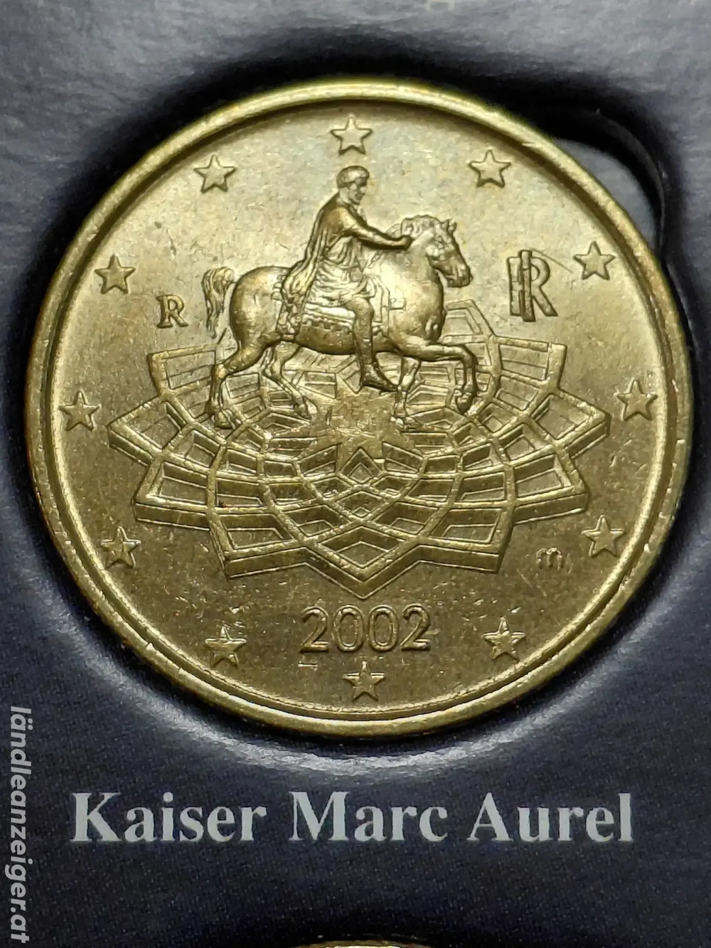 50 Cent Münze Italien 2002