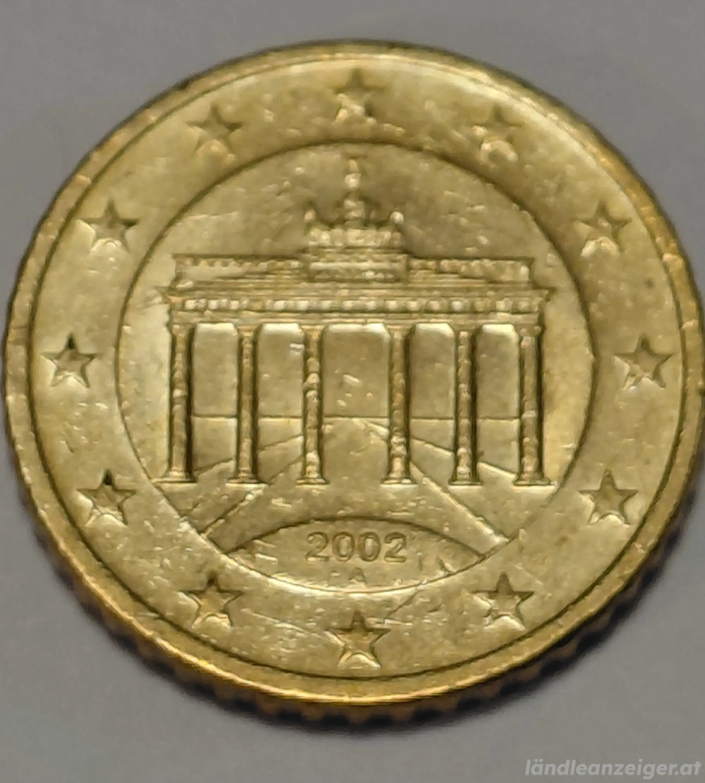 50 Cent Münze Deutschland 2002
