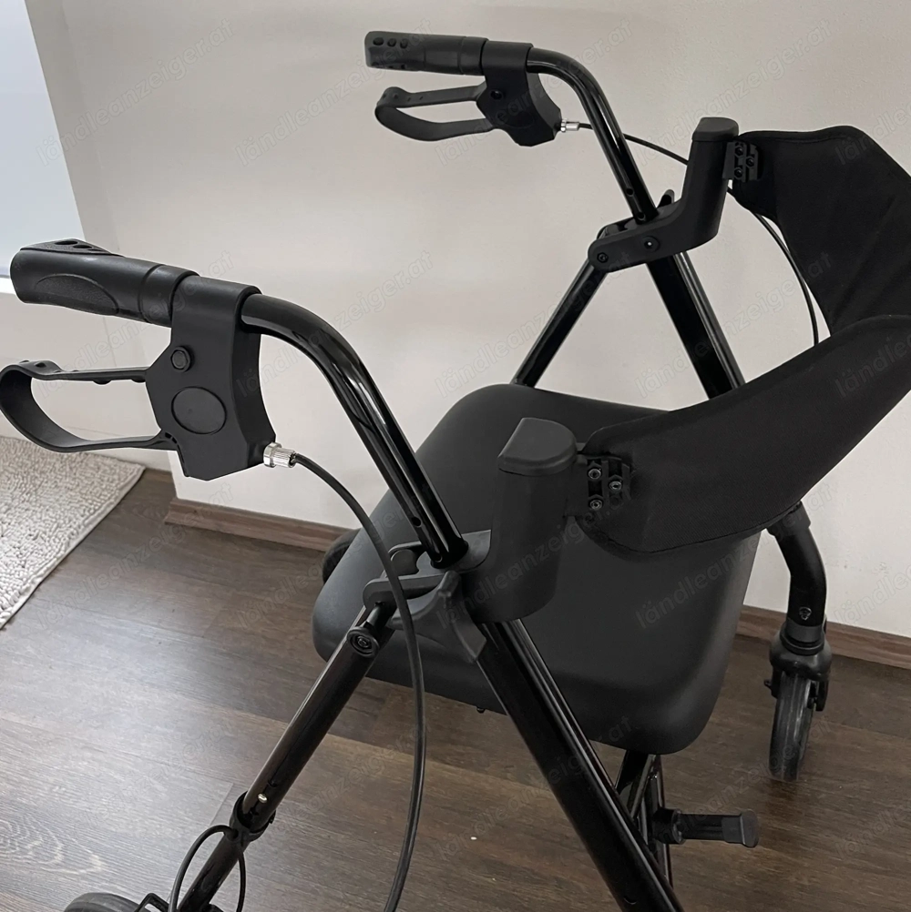 Neuwertiger Rollator Klappbar für den Kofferraum und Leicht mit Sitz -Schmal für Wohnung