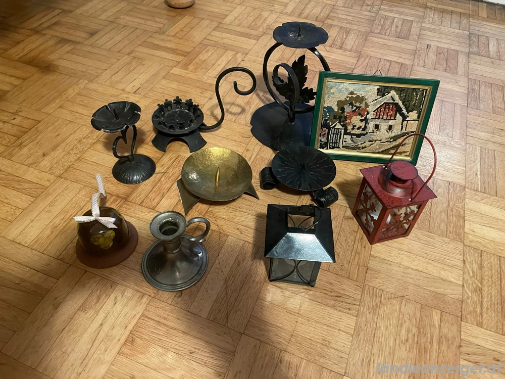 diverse Kerzenhalter