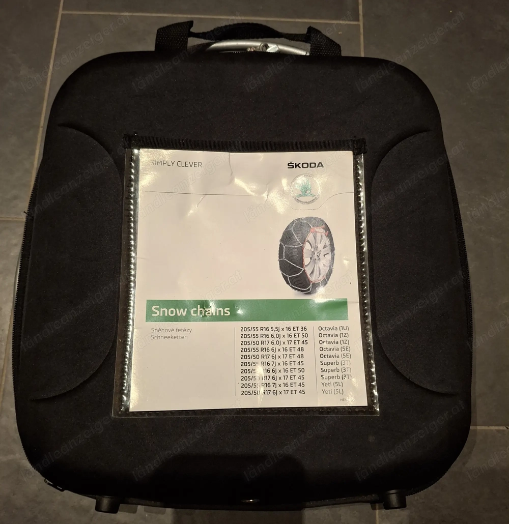 NEUE PEWAG Schneeketten Skoda