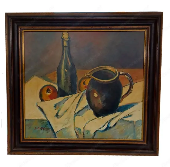 Gemälde, Stilleben von German Bolter, Öl Acryl