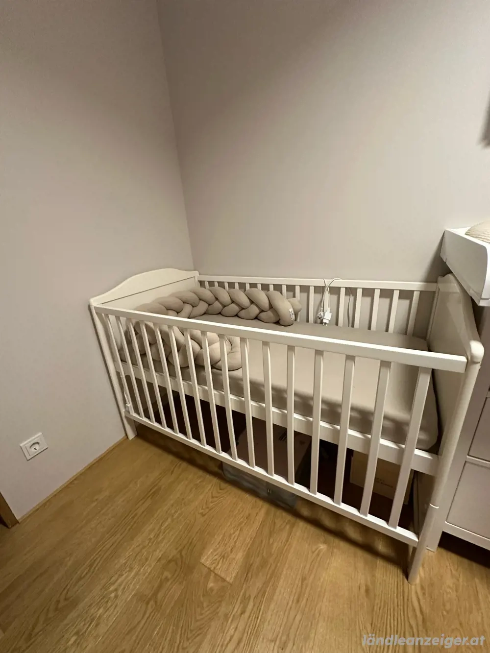 Gitterbett inkl. Matratze