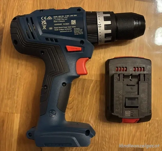 NEU Bosch Professional GSB 18V-25 18V Akku-Bohrschlagschrauber Inklusive Akku