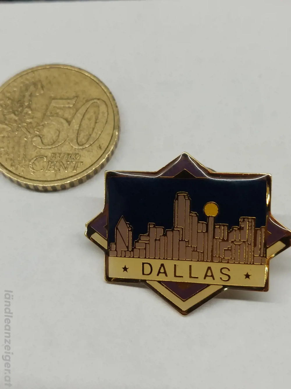 Vintage Anstecker Dallas 