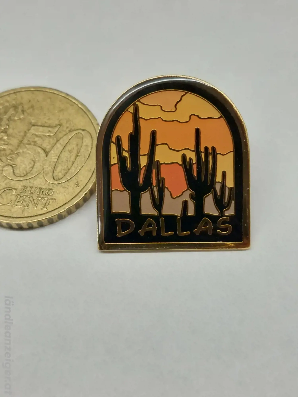Vintage Anstecker Dallas 
