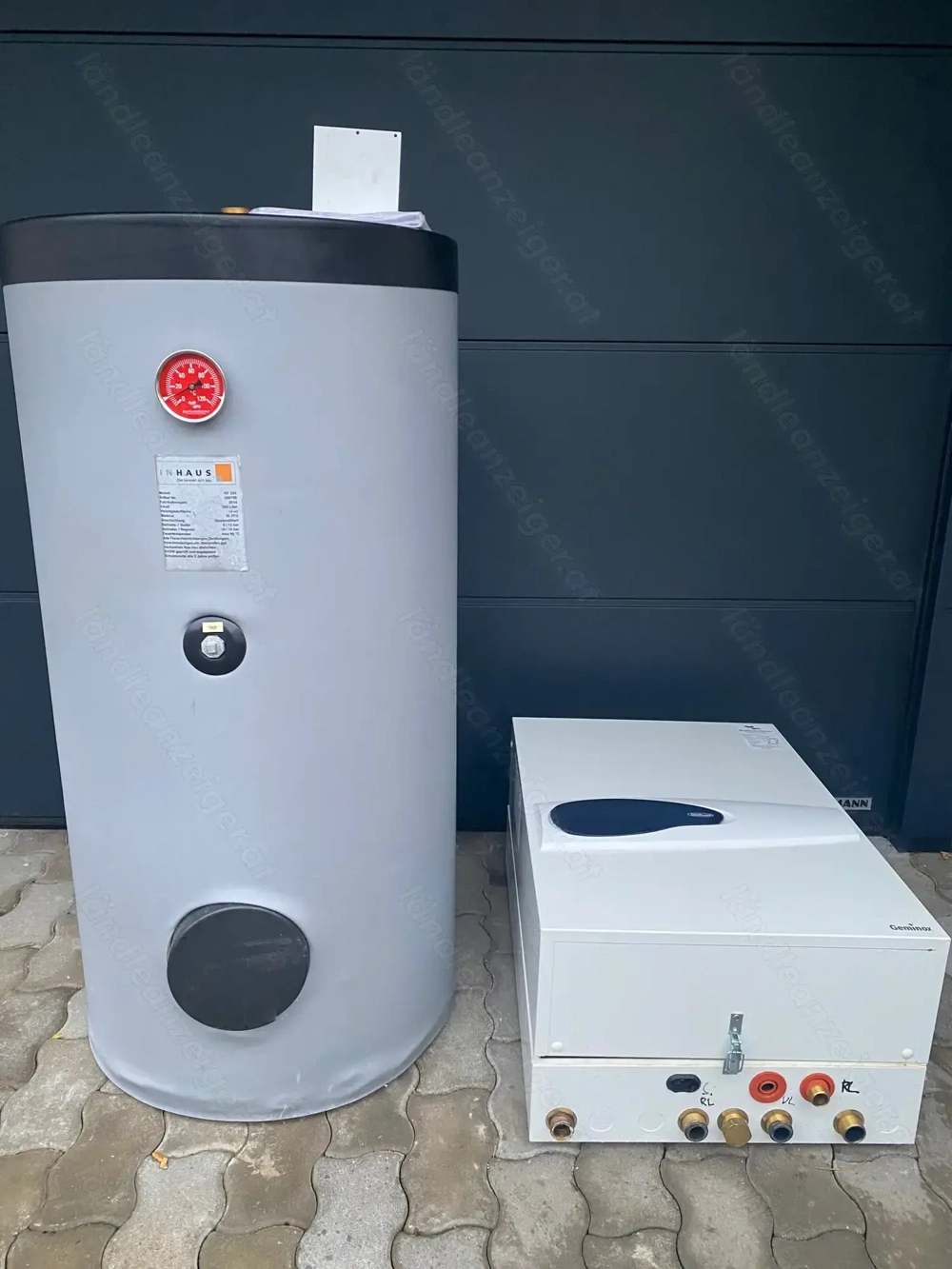 Gastherme THRs inkl. 200L Warmwasserspeicher