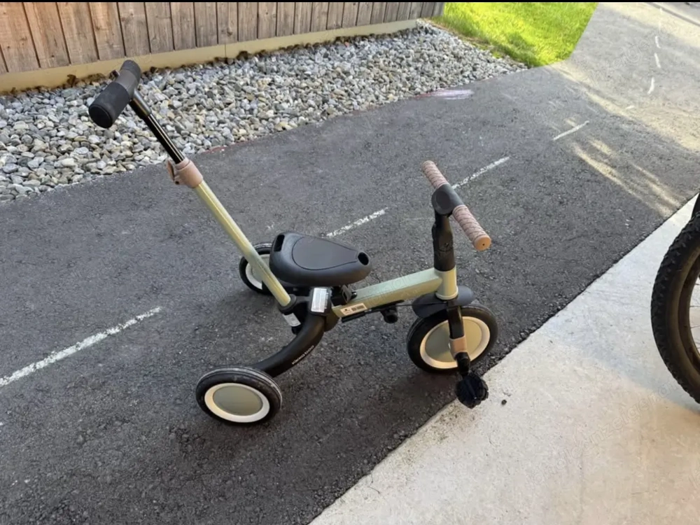 Dreirad   Laufrad mit Schubstange