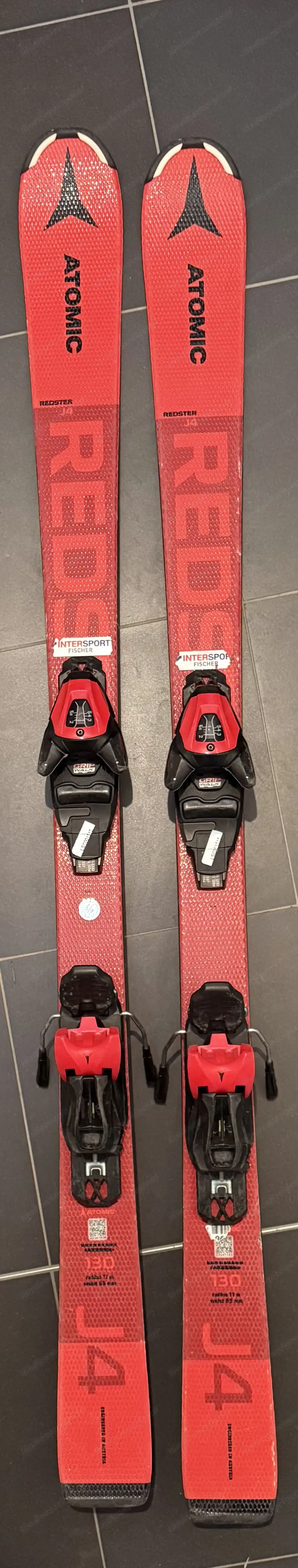 Atomic Redster J4 Kinderschi 130 cm