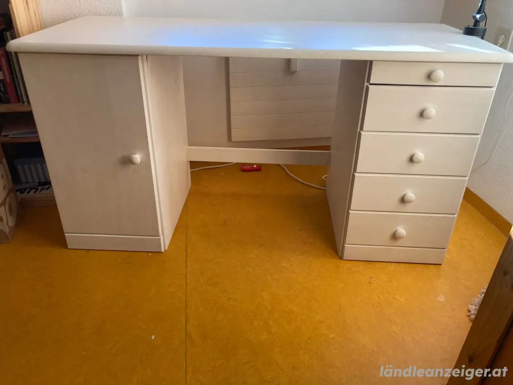 Schreibtisch Vollholz