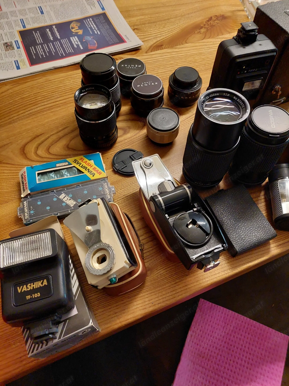 Verkaufe diverse Fotoapparate und Zubehör 