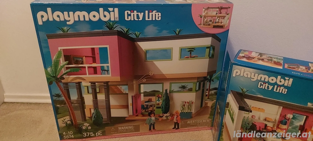 Playmobil Haus+Anbau+Pool