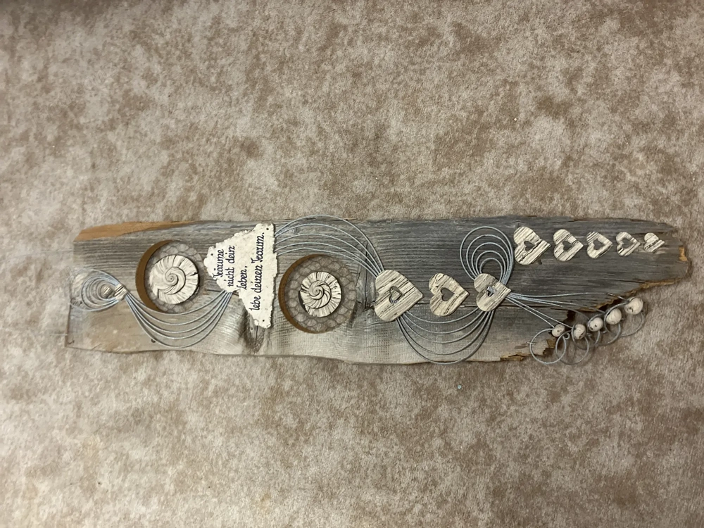 Deko zum aufhängen Holz Ton