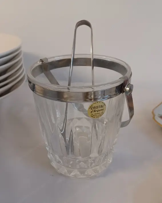 Crystal d Arques Eiswürfelbehälter   Eiskübel