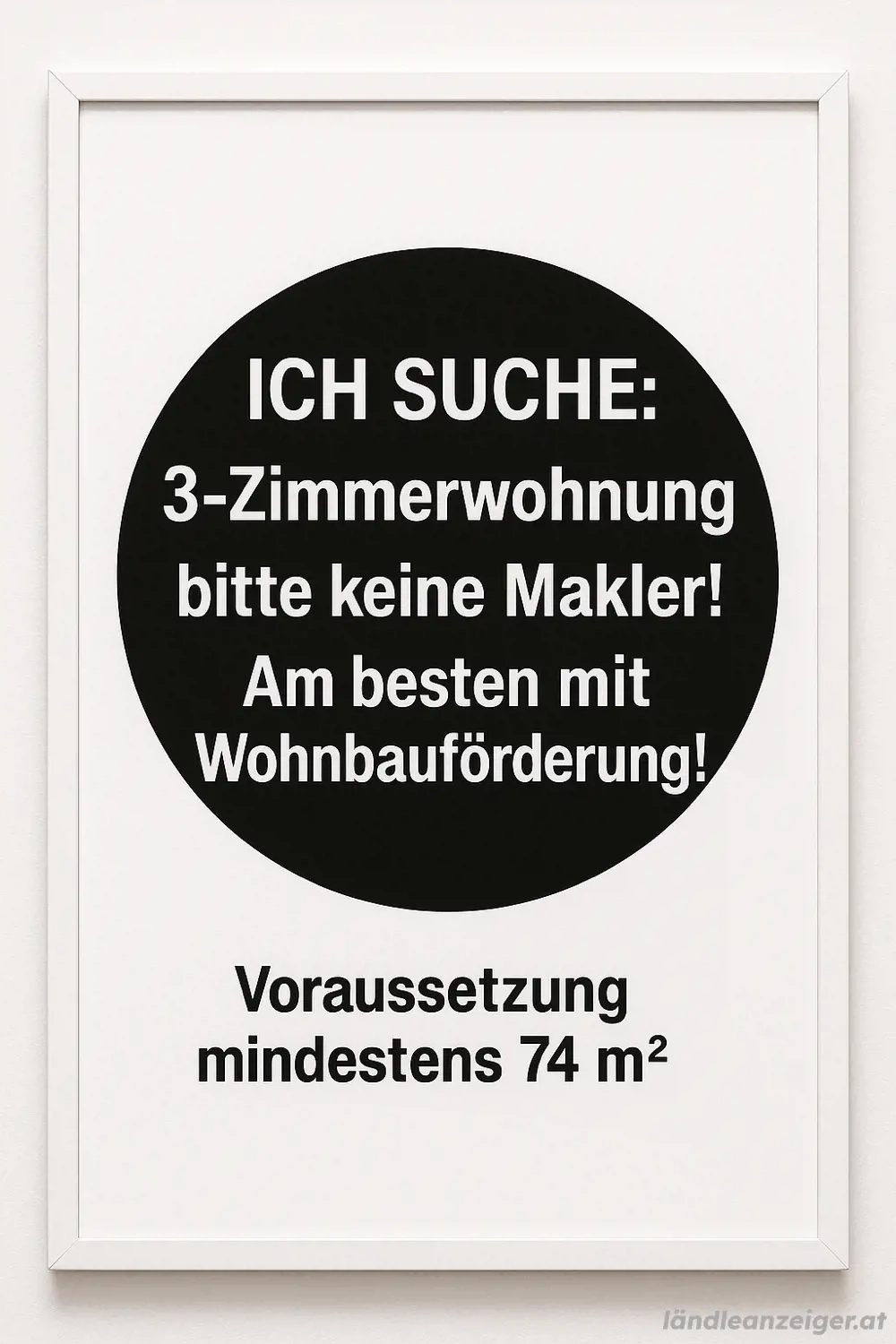 İch Suche eine 3 Zimmer Wohnung