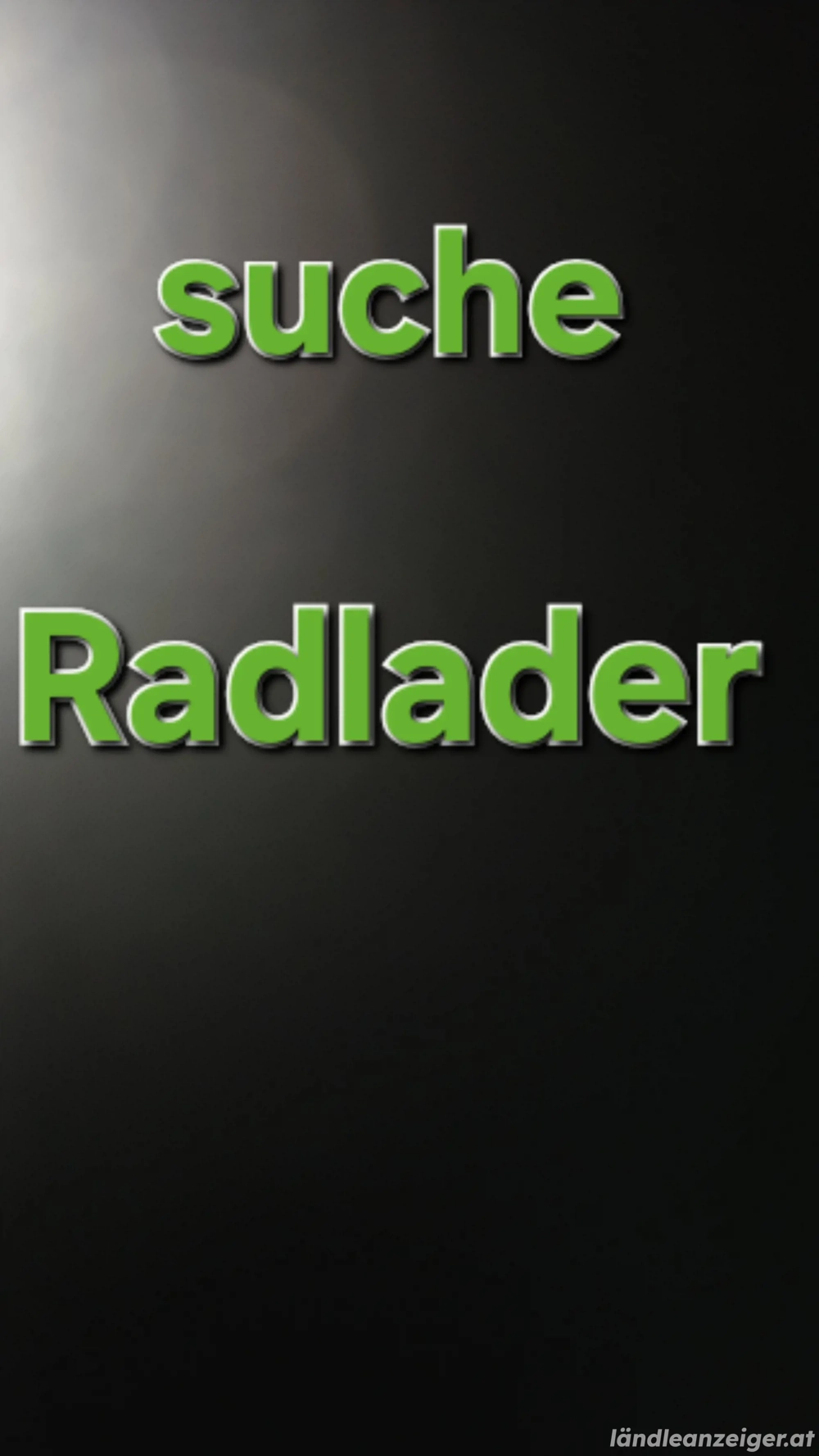 Suche Radlader 
