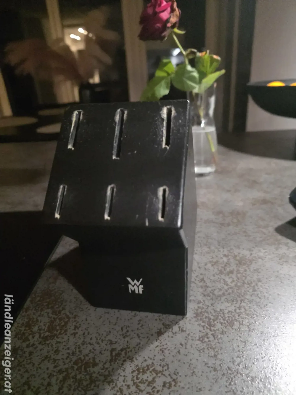 WMF Messerblock  schwarz unbestückt