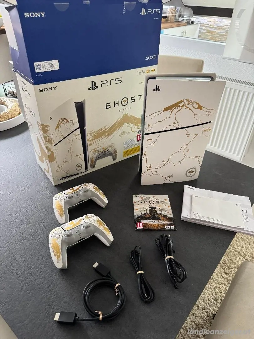 Sony PlayStation 5(PS5)  Slim Ghost of Yotei Gold Limited Edition + Garantie +Fub