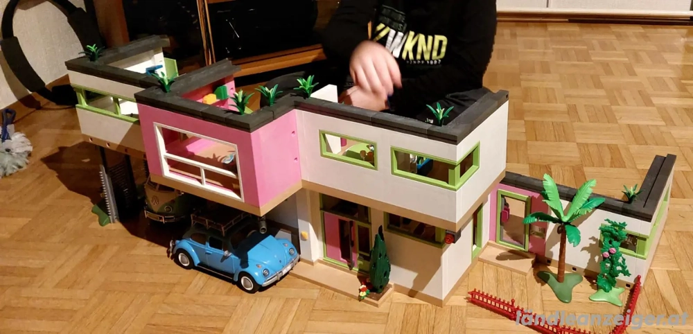 Playmobil Set Haus+Anbau+Pool