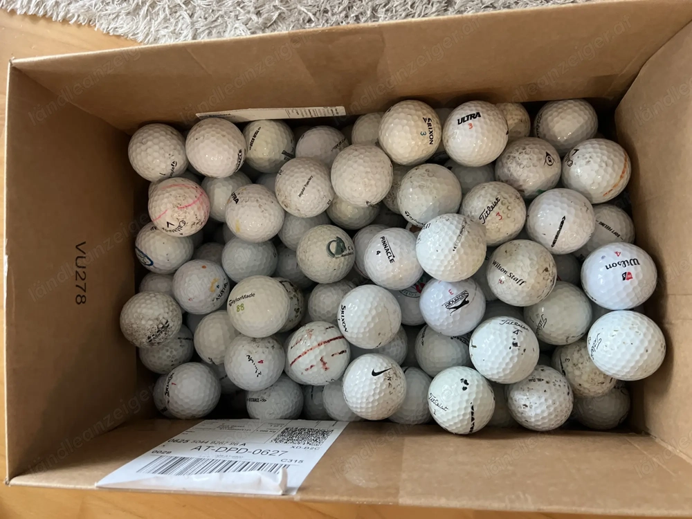 Golfbälle gebraucht 