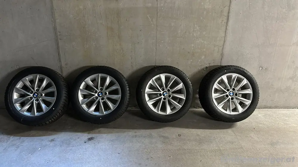 4x BMW x4 Winterreifen nagelnau RFT 245 50 18 100H 